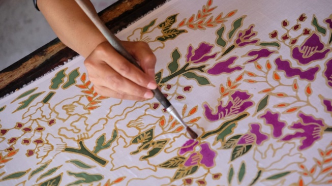 Proses pembuatan batik tulis Ethnic Gendhis. (Dok. Pribadi)