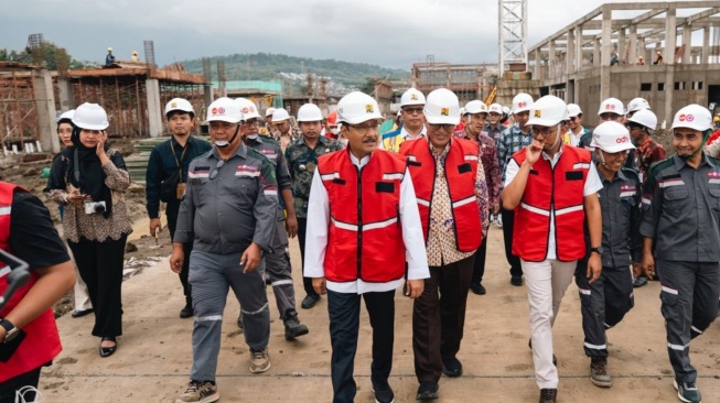 Gus Ipul Cek Pembangunan Sekolah Rakyat Permanen Semarang, Siap Tampung 1000 Siswa