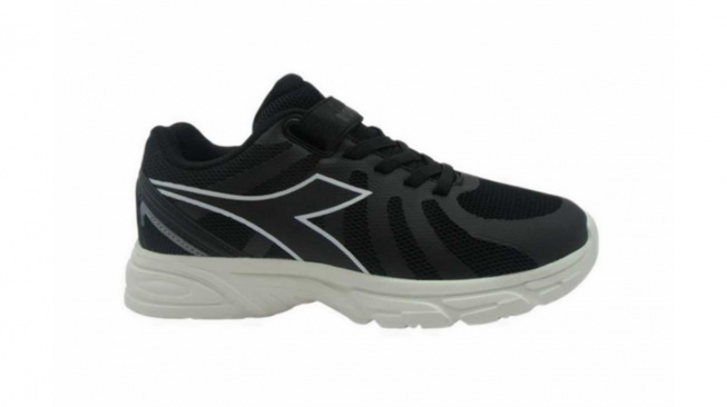 Diadora Nishimura Jr Boy's Sneakers Shoes - Black