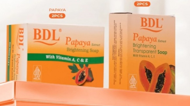 BDL Brightening Soap Papaya