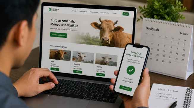 Apakah Hukum Kurban Online Sah? Ini Panduan Berkurban via Digital Sesuai Syariat