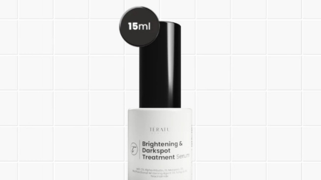 TERATU BEAUTY Brightening & Dark Spot Treatment Serum.