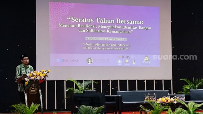 Bedah Buku "Muslim Ahmadiyah dan Indonesia" di UKDW Yogyakarta: Bukti Resiliensi dan Cinta Tanah Air (Suara.com/Gagah Radhitya)