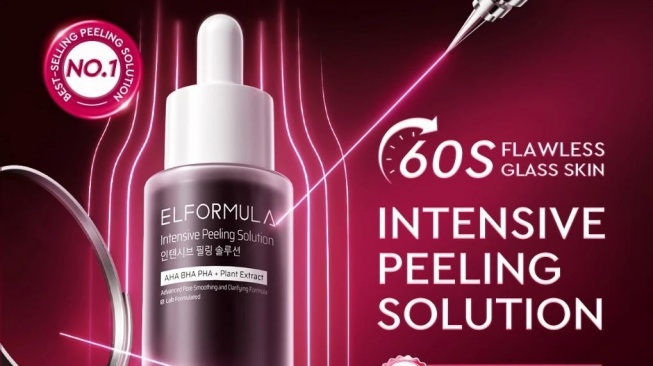 Peeling serum untuk flek hitam. (Shopee)
