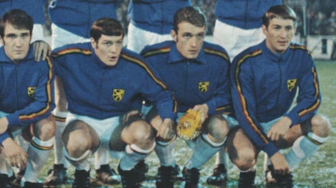 Paul Van Himst menjadi kapten Belgia di Euro 1972. (Dok. UEFA)