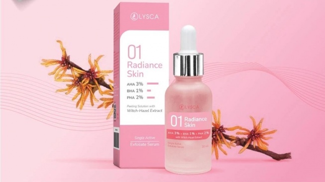 Peeling serum untuk flek hitam. (Shopee)