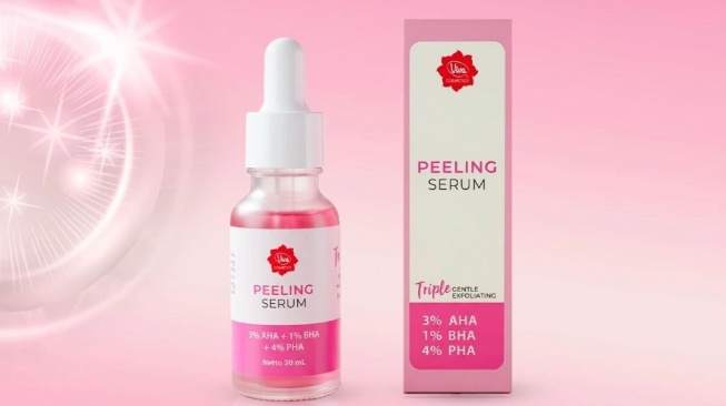 Peeling serum untuk flek hitam. (Shopee)