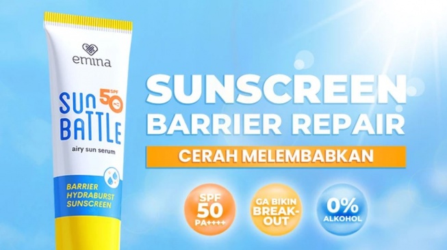 Sunscreen yang bagus. (Shopee)