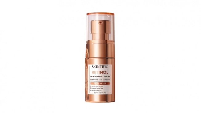 SKINTIFIC Retinol Skin Renewal Serum (Shopee)
