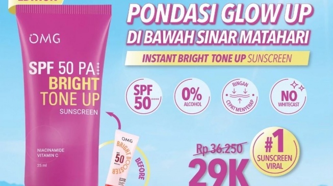 Sunscreen yang bagus. (Shopee)