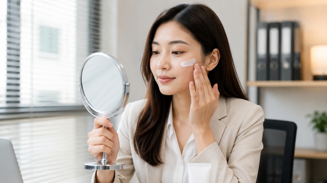 6 Sunscreen Moisturizer SPF 50  Sat Set untuk Busy Morning, Diperkaya Collagen dan Ceramide
