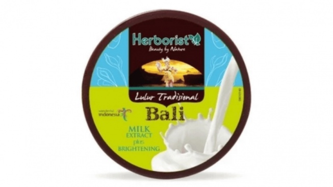 Herborist Lulur Tradisional Bali Whitening Milk
