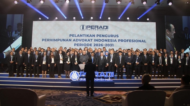 PERADI Profesional Dikukuhkan, Bawa Standar Baru Profesi Advokat