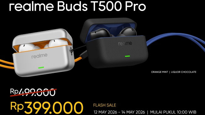 realme Buds T500 Pro. [realme]