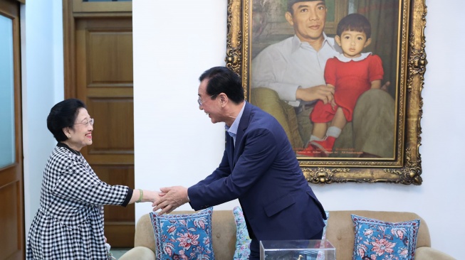 Megawati Terima Utusan Presiden Korsel, Bahas Perdamaian Semenanjung Korea?