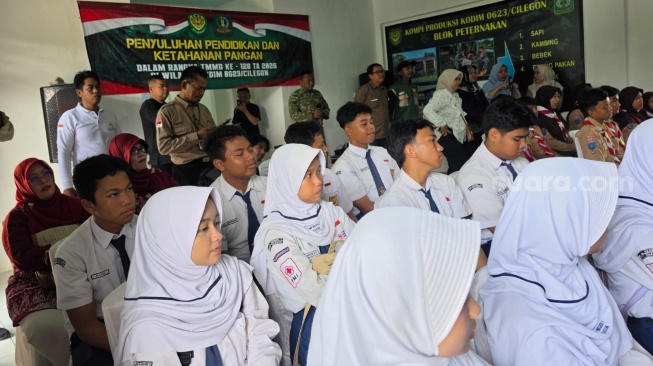 Dukung Asta Cita Prabowo Subianto, Kodim 0623 Cilegon Ajak Pelajar Melek Ketahanan Pangan