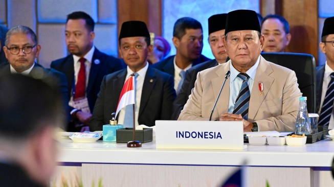 Presidenh Prabowo Subianto menghadiri Konferensi Tingkat Tinggi (KTT) Khusus BIMP-EAGA dalam rangkaian KTT ke-48 ASEAN di Cebu, Kamis (7/5/2026). [Cahyo - Biro Pers, Media, dan Informasi Sekretariat Presiden]