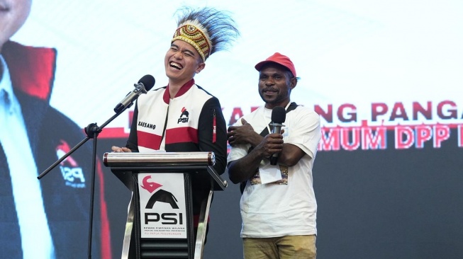 Ketua Umum DPP PSI Kaesang Pangarep menghadiri Rapat Koordinasi Wilayah (Rakorwil) PSI Papua Pegunungan serta melantik Wakil Bupati Tolikara, Yotam Wonda sebagai Ketua Dewan Pimpinan Wilayah Partai Solidaritas Indonesia (DPW PSI) Papua Pegunungan, Jumat (8/5/2026). [Dok PSI]