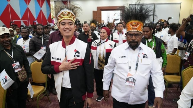 Hadiri Rakorwil Papua Pegunungan, Kaesang Tegaskan Papua Juga Harus Semaju Daerah Lain