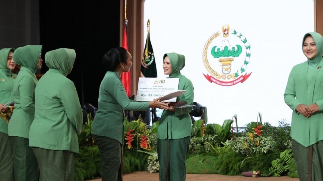 Peringati Usia ke-80, Persit Kartika Chandra Kirana Mantapkan Pengabdian Dalam Berkarya