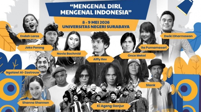 Once Mekel Boyong Slank hingga Musisi Lintas Generasi di Gema Kampus Surabaya