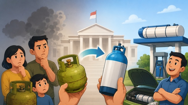 Mengapa Pemerintah Mau Ganti LPG ke CNG? Apa Untung dan Bahayanya?