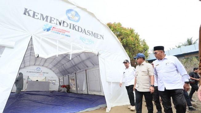 Satgas PRR Salurkan Rp1,9 T Hadirkan Ruang Kelas Nyaman di Wilayah Terdampak