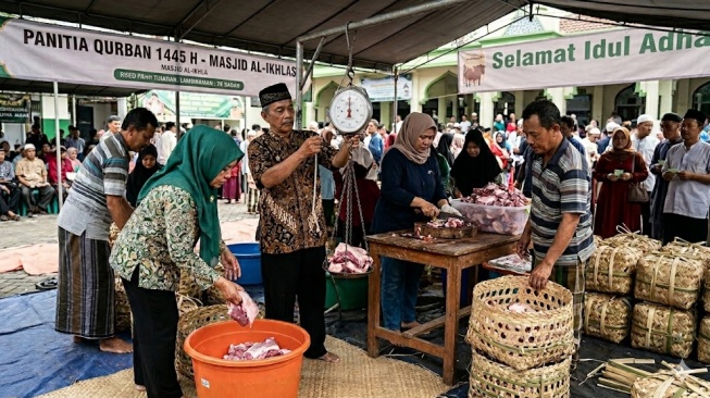 Pembagian Daging Kurban Berapa Kg untuk Tiap Penerima? Ini Ketentuan Sesuai Syariat