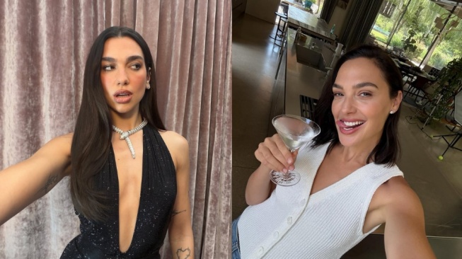 Cek Fakta: Benarkah Gal Gadot Dilabrak Dua Lipa di Toilet Acara Met Gala karena Seorang Zionis?