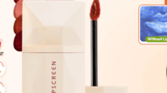 Lipscreen Prettywell SPF 30+. [Shopee]