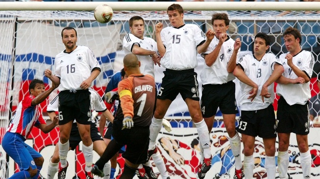 Kisah Jose Luis Chilavert, kiper legendaris Paraguay yang mencetak 67 gol dan tiga kali terbaik dunia. Warisannya menginspirasi menuju Piala Dunia 2026. [Dok. FIFA]