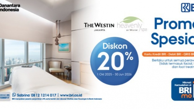 Promo Spesial The Westin x Heavenly Spa (BRI)