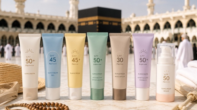 7 Sunscreen untuk Haji yang Wudhu Friendly, Adem Dipakai dan Harga Ramah Kantong