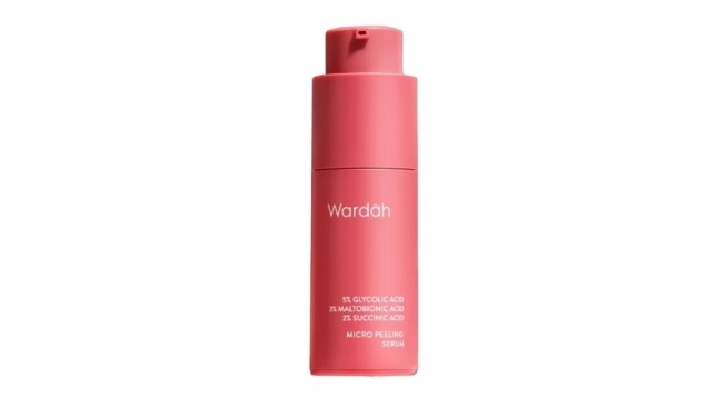Wardah 5% Glycolic Acid 3% Maltobionic Acid 2% Succinic Acid Micro Peeling Serum (Shopee)