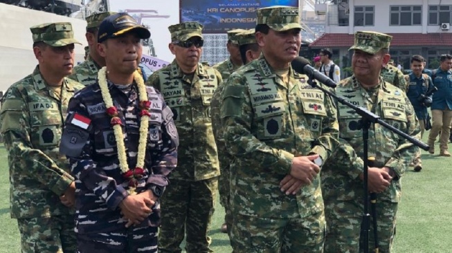 TNI AL Siapkan Pangkalan untuk Kapal Induk Giuseppe Garibaldi, Target Tiba Sebelum HUT TNI