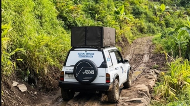 Bukan Gran Max atau Carry, Mobil Pengantar Makan Gratis di Garut Ini Bikin Off-Roader Melongo (Instargam)