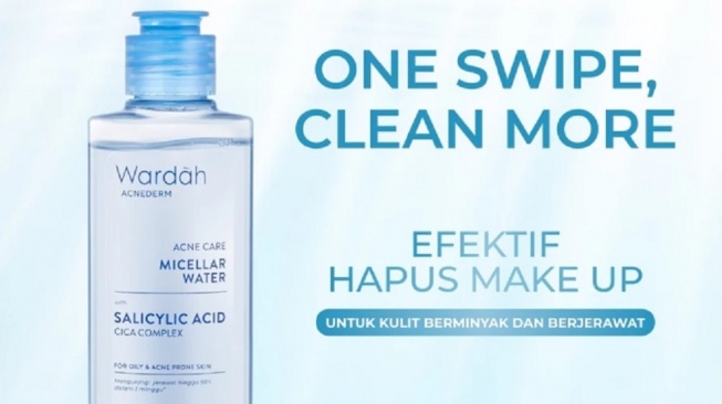 Wardah Acnederm Acne Care Micellar Water (Shopee)