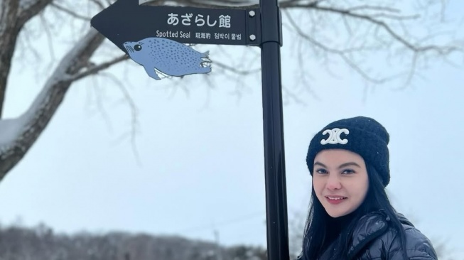 Vanessa Nabila saat liburan ke Jepang (Instagram/@vanessanabila91)
