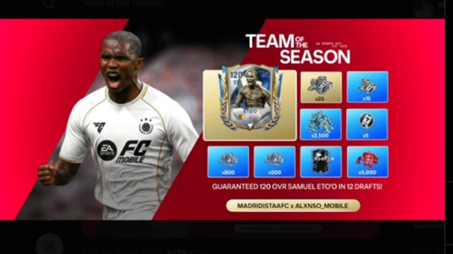 25 Kode Redeem FC Mobile Terbaru 12 Mei 2026: Bocoran Kehadiran Samuel Eto'o