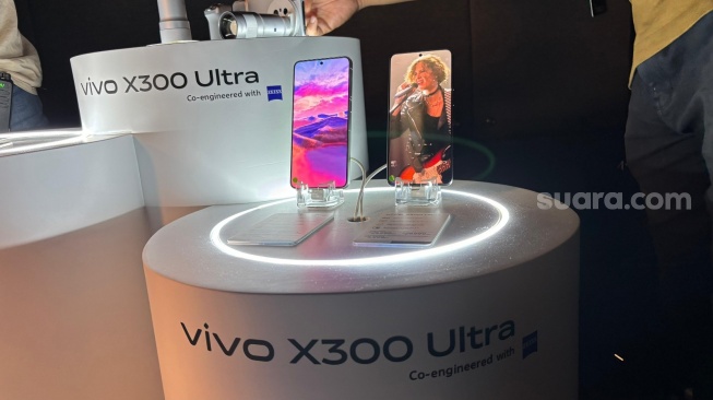 Peluncuran vivo X300 Ultra di Jakarta, Senin (11/5/2026). [ Suara.cim/Agnes]