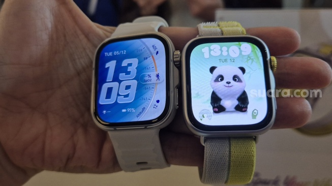 Peluncuran Huawei Watch FIT 5 Pro dan Watch Fit 5di Jakarta, Selasa (12/5/2026). [Suara.com/Dythia]