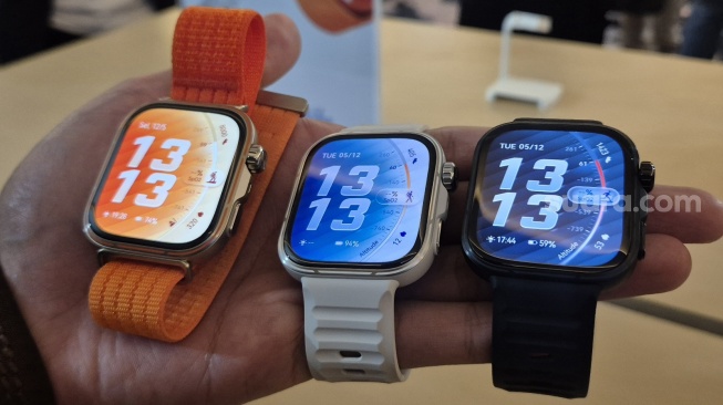 Peluncuran Huawei Watch FIT 5 Pro di Jakarta, Selasa (12/5/2026). [Suara.com/Dythia]
