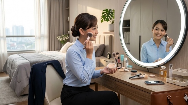 6 Bedak Tabur Lokal Anti Luntur Kualitas High-End, Makeup No Geser Pori-pori Tersamar Sempurna