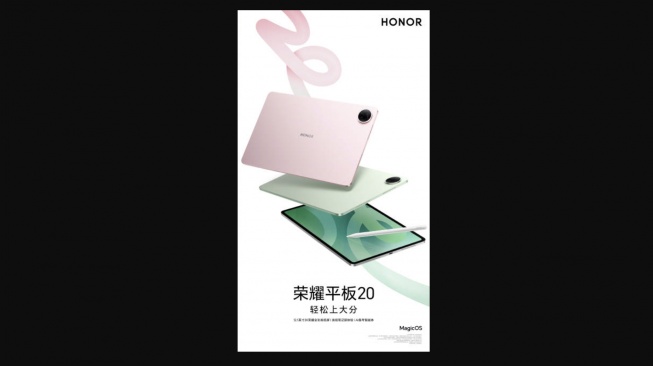 Honor Pad 20. [Weibo/Honor]