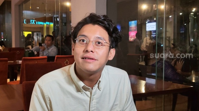 Ardhito Pramono ditemui di Epicentrum, Jakarta Selatan pada Selasa, 12 Mei 2026. [Suara.com/Rena Pangesti]