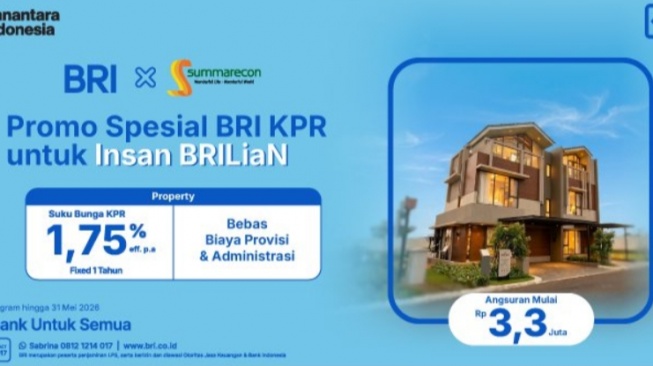 Insan BRILian, Ini Kesempatan Emas Punya Hunian Mewah di Summarecon dengan Bunga Ringan!