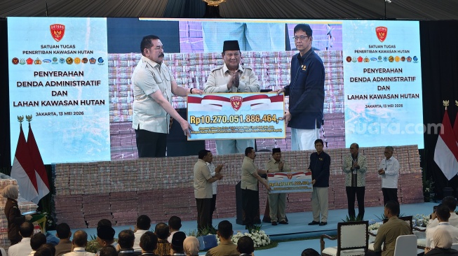 Sita Rp39 Triliun Uang Koruptor di Rekening Tak Jelas, Prabowo: Mungkin Istri Muda Tidak Tahu
