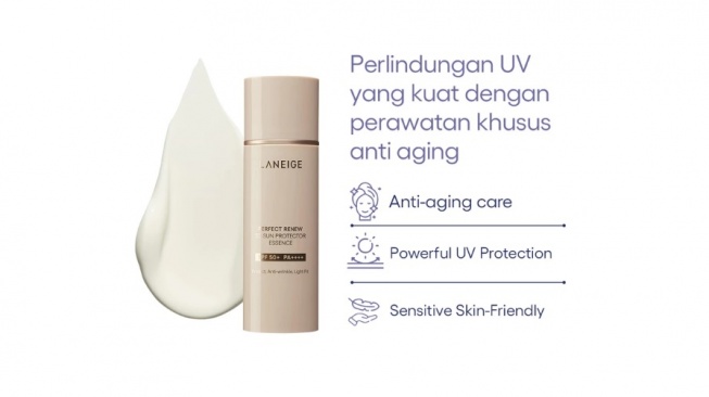 LANEIGE Perfect Renew 5D Sun Protector Essence (Shopee)