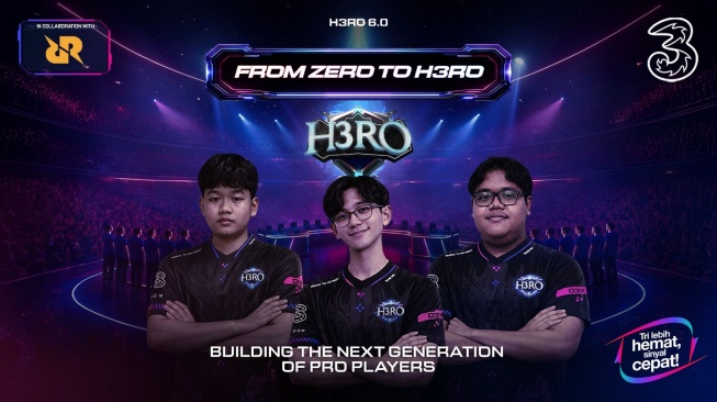 H3RO Esports 6.0: From Zero to H3RO &ndash; Rise of Rookies. [Indosat]