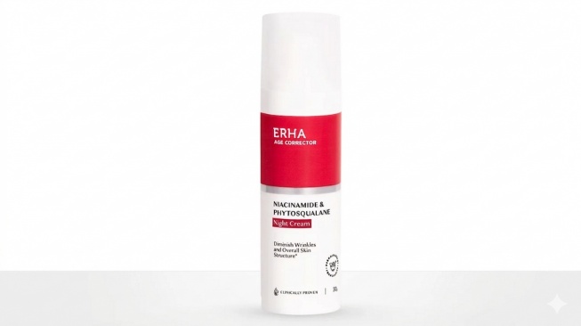 ERHA Age Corrector Niacinamide & Phytosqualane Night Cream